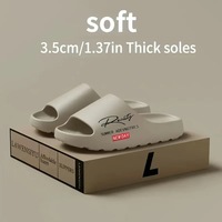 Zapatillas de Agua Unisex para Adultos, Diseño Hueco, Suela Blanda y Gruesa, para Playa, Verano, Uso Casual al Aire Libre, Colores Negro, Café y Blanco