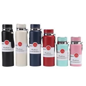 Simple 316 acero inoxidable 304 taza de <span class=keywords><strong>sol</strong></span> aislada al aire libre portátil deportes hervidor de agua gran capacidad moderna estrella Sling - Product Image 1