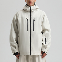 Veste de ski 3L 15000mm imperméable Softshell unisexe hiver 100% polyester