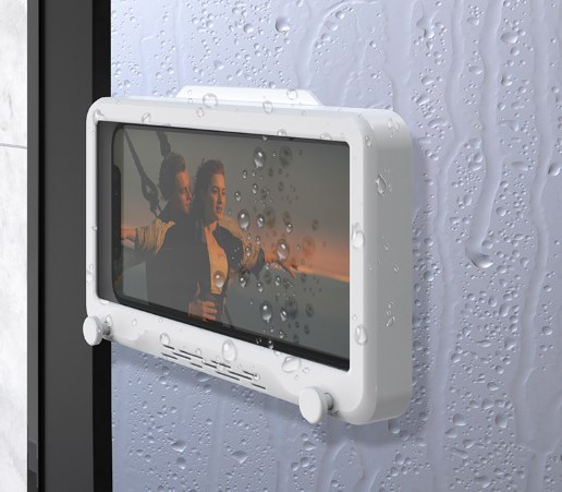 Fashionable Rotate 360 Shower Waterproof Bathroom Mobile Phone Holder