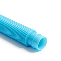 Tube télescopique en plastique 19 mm, jouet anti-stress arc-en-ciel bleu, éducatif, décompression, nouveauté, pour jeunes, vente directe usine