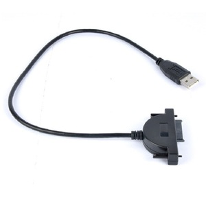Cable adaptador Sata a USB para convertidor de unidad óptica externa, conector de 7 + 6 pines - Product Image 3