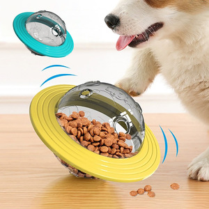 Jouet de luxe pour chien : <span class=keywords><strong>disque</strong></span> volant distributeur de friandises et balle cache-nourriture pour l'auto-divertissement - Product Image 1