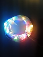 Guirlande lumineuse LED pour extérieur, étanche, 30M 50M 100M, câble vert, câble noir, câble transparent, avec télécommande
