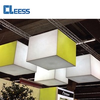 Boîte à lumière en aluminium sans cadre pour panneaux d'affichage muraux rétroéclairés en tissu