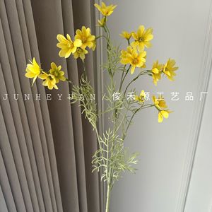 Arreglo Floral Artificial Junheyuan Cosmos, Rama Individual para Decoración del Hogar y Bodas - Product Image 2