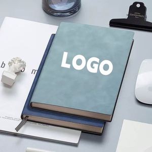 Libreta A5 Promocional con Logotipo Personalizado, Libreta A6 con Logotipo Grabado en Relieve, Carpeta de Cuero PU, Diario - Product Image 1