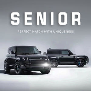 Kit de carrocería para coche <span class=keywords><strong>Land</strong></span> <span class=keywords><strong>Rover</strong></span>, de cuerpo completo Kit de carrocería, actualización modificada, Estilo negro <span class=keywords><strong>Defender</strong></span> 2020, venta al por mayor - Product Image 5