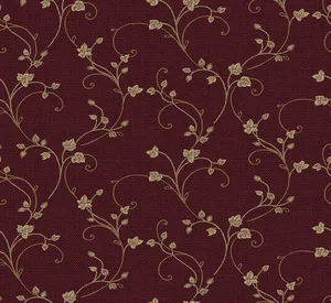 High quality Korean style flower non woven wallpaper colorful design wallpaper