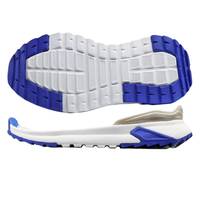 Semelle en EVA moulée par injection et amortie avec TPR collé pour les chaussures de sport et d'extérieur pour enfants et juniors