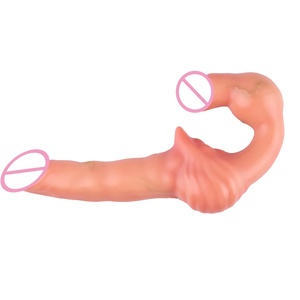 Vibrador Dildo Portátil CITYFUN, Dildo para Lesbianas, Strapon, Tapón Anal, Masajeador con Tres Motores de Vibración, Juguetes Sexuales para Lesbianas - Product Image 5