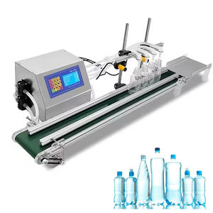 เครื่องบรรจุของเหลวพร้อมสายพานลำเลียง2024รับน้ำหนัก<span class=keywords><strong>แบบ</strong></span>แม่เหล็กปั๊ม4หัวไดอะแฟรมแบบต่อเนื่องบนโต๊ะออนไลน์ - Product Image 2