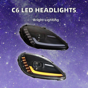 Phares LED <span class=keywords><strong>Chevrolet</strong></span> <span class=keywords><strong>Corvette</strong></span> C6 2004-2013, Angel DRL, double xénon, couleur 6000K, 12V, neuf - Product Image 2