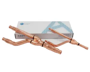 DAIKIN VRV System Ar Condicionado Peças Acessórios De Tubulação De Cobre Y Branch Joint Copper Pipe