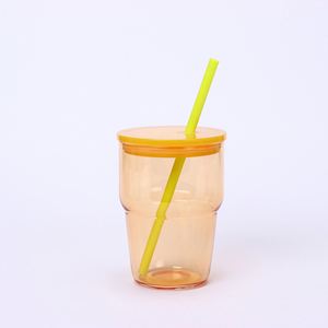 Elegante Vaso de Vidrio de 3oz con Tapa de Bambú para Avena Nocturna, Recipiente para Desayuno - Product Image 1
