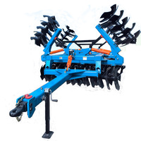 810-6.2 piringan Harrow lipat ekstra berat, peralatan pertanian mesin pertanian cakram penggaruk traktor