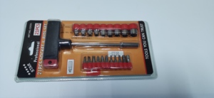Trung Quốc Nhà chuyên nghiệp sửa chữa DIY <span class=keywords><strong>Kraft</strong></span> wrenches ổ cắm bits 22 cái tay công cụ thiết lập - Product Image 3