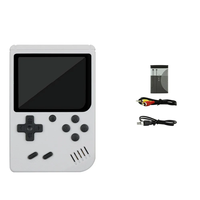 Console de jeu portable rétro avec 400 jeux intégrés, étui de transport, écran LCD de 3,0 pouces, cadeau pour enfants et garçons