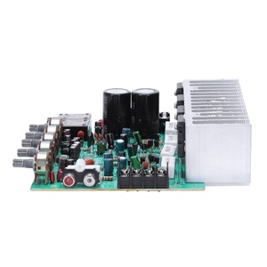 Amplificateur de puissance numérique Hifi avec réverbération 250W x 2, préamplificateur audio 2.0 et amplification arrière avec contrôle de tonalité - Product Image 1