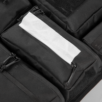 Panneau Molle X-7 TACTIFLEX pour siège arrière – Sac de rangement tactique multi-compartiments en polyester à suspendre pour siège arrière de voiture – Multifonctionnel