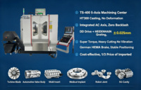 Meilleure machine de fraisage CNC à cinq axes, automatique, haute précision, capacités robustes, composants électriques de haute qualité, 20KW