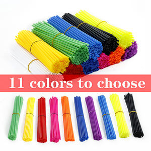 36/72 pièces étui à rayons de vélo Modification générale des rayons de roue housse de protection de jante décorative adaptée aux vélos - Product Image 3