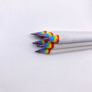 Crayon de couleur écologique Hb Rainbow Paper de haute qualité, outil d'écriture pour étudiants - Product Image 1