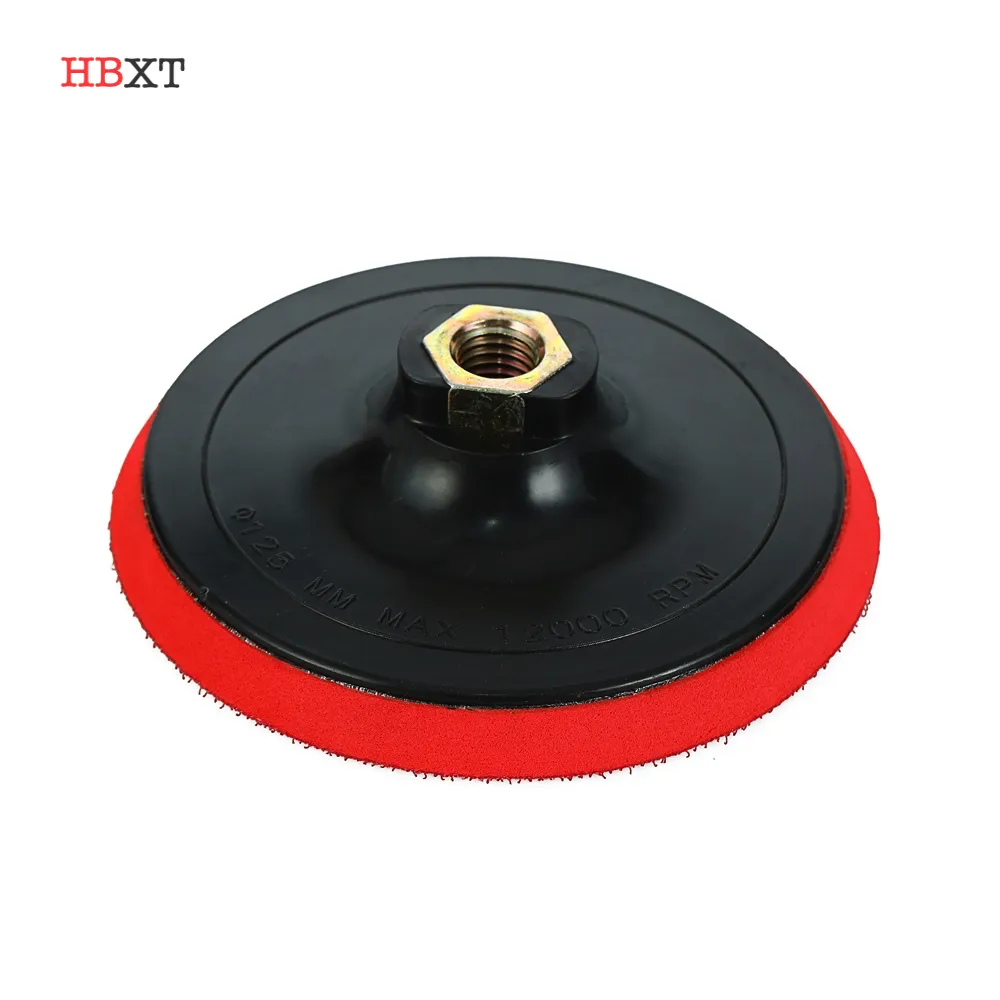 3''/4''/4.5''/5''/6''/7' Backing Plate Schaumstoff-Schaft Backing Pad Haken und Schleife Auto-Polier-Schleifpad Backing Pad