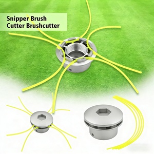 Tête de coupe universelle en aluminium à alimentation par choc pour débroussailleuse à essence - Remplacement OEM argenté - Product Image 5