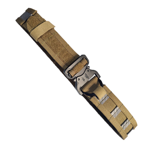 Ceinture tactique multifonctionnelle pour hommes GB00307 en nylon camouflage, pour entraînement en plein air, avec système MOLLE, 2 couches - Product Image 6