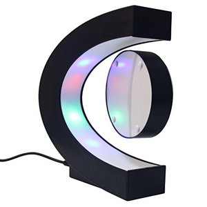 Marco de foto en forma de C Maglev levitación marco con LED luz <span class=keywords><strong>hogar</strong></span> luz decorativa - Product Image 4