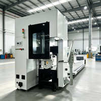 Cortadora a Laser CNC Automática de Fibra 1KW-6KW para Aço Inoxidável e Aço Estrutural, Máquina de Corte a Laser para Tubos Metálicos 1.5KW 3KW 4KW 6KW