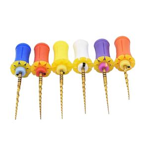 Glin dentale taglio flessibile Endo File di attivazione del calore dell'oro File a mano Super d'oro - Product Image 1