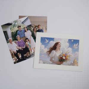 S & L Simple White 8K Matboard Photo <span class=keywords><strong>Frame</strong></span> Marco de fotos de papel vacío elegante - Product Image 5