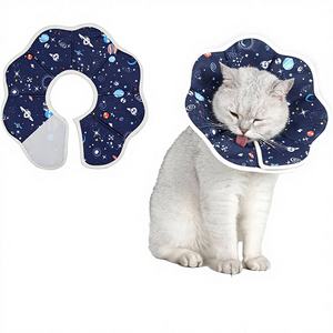 Collar Isabelino WISSUA Ligero, Transpirable, Suave y Bonito para el Cuidado <span class=keywords><strong>de</strong></span> Lesiones, Prevención <span class=keywords><strong>de</strong></span> Arañazos y Cuidado Postoperatorio para Gatos y Perros Pequeños - Product Image 1