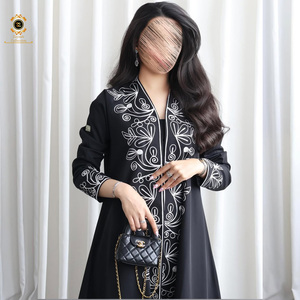 Abaya Zaynab Ramadan Emmes, Túnica de Alta Calidad, Nueva <span class=keywords><strong>Moda</strong></span> Árabe, Últimos Diseños de Burka, Vestido Musulmán para Mujer - Product Image 4