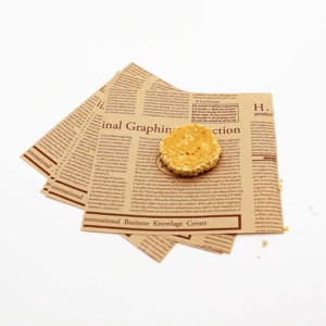 OEM Printed Kraft Mexican Food White <b>Wax</b> <b>Paper</b> 12x12 for Food Packaging With Good Price - Product Image 4