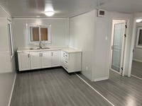 Maison conteneur extensible à double étage sur mesure avec conception pliable à double aile, pièce mobile modulaire, solution d'espace 3 en 1