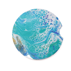 Factory coaster Roller <strong>Slate</strong> Wooden Roller coaster for Sale Custom for Drinks Cork Wood Leather Silicone Resin coaster - Product Image 5