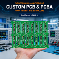 Papan Kontrol Perawatan Pribadi PCBA OEM ODM Produsen Perakitan PCB Pabrik Shenzhen Gerber BOM Layanan Pengujian Fungsional SMT