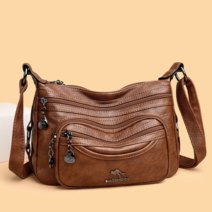 New High Quality Women Messenger Bags for Women Pu Leather Handbags Crossbody Bags Ladies Designer Shoulder Bags <b>Tote</b> Top-handle - Product Image 4