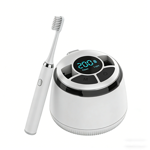 200mL Ultrasonic UV <b>Cleaner</b> for <b>Dentures</b> and Dental Retainers 48Khz 360 Degree Automatic Deep Cleaning Power Source - Product Image 2