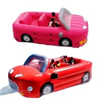 Jouets gonflables de remorquage aquatique grand format pour parcs aquatiques extérieurs : mini-voitures, bateaux à moteur, cordes de remorquage (matériau PVC, sur mesure)