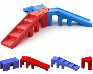 อุปกรณ์สนามเด็กเล่นสุนัขพลาสติกสำหรับฝึกสัตว์เลี้ยงกลางแจ้ง  ขายอุปกรณ์เล่นสำหรับสัตว์เลี้ยง - Product Image 2