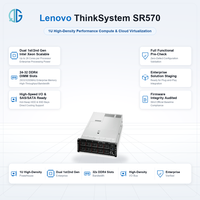 Server Rak Lenovo ThinkSystem SR570 1U 2-Socket Intel Xeon Scalable 16 DIMM DDR4 PCIe 3.0
