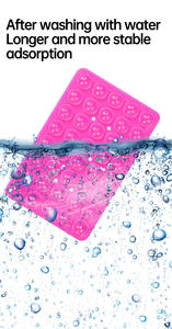 Support de téléphone à ventouse en silicone, adhésif double face, étanche, personnalisable avec logo, puissance d'aspiration accrue pour tous les téléphones - Product Image 5