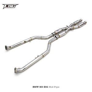 Tuyau intermédiaire d'échappement prêt à expédier personnalisé pour <span class=keywords><strong>BMW</strong></span> M3 E90 <span class=keywords><strong>E92</strong></span> E93 <span class=keywords><strong>V8</strong></span> 4.0L 2008-2013 tuyau X intermédiaire résonné en Stock échappement M3 - Product Image 3