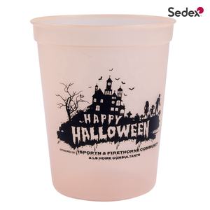 Özel Logo ile içme için yüksek kalite özel promosyon çevre dostu plastik stadyum ruh renk fincan - Product Image 5