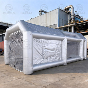 Cabina de <span class=keywords><strong>pintura</strong></span> inflable con soplador, cabina de pulverización inflable, cabina de <span class=keywords><strong>pintura</strong></span> portátil para coche, tienda para garaje de coche - Product Image 2
