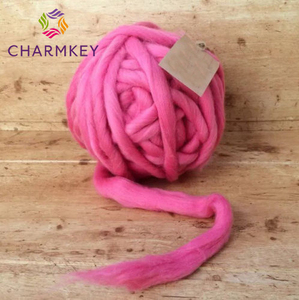 Fil <span class=keywords><strong>de</strong></span> <span class=keywords><strong>laine</strong></span> Charmkey 100% <span class=keywords><strong>laine</strong></span> mérinos fil à tricoter à la main 66s gros fil <span class=keywords><strong>de</strong></span> <span class=keywords><strong>laine</strong></span> pour Crochet - Product Image 6